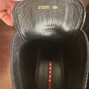 LUX PRADA WEDGE HEEL HALF / ANKLE-BOOTS SHOES 3TZ037